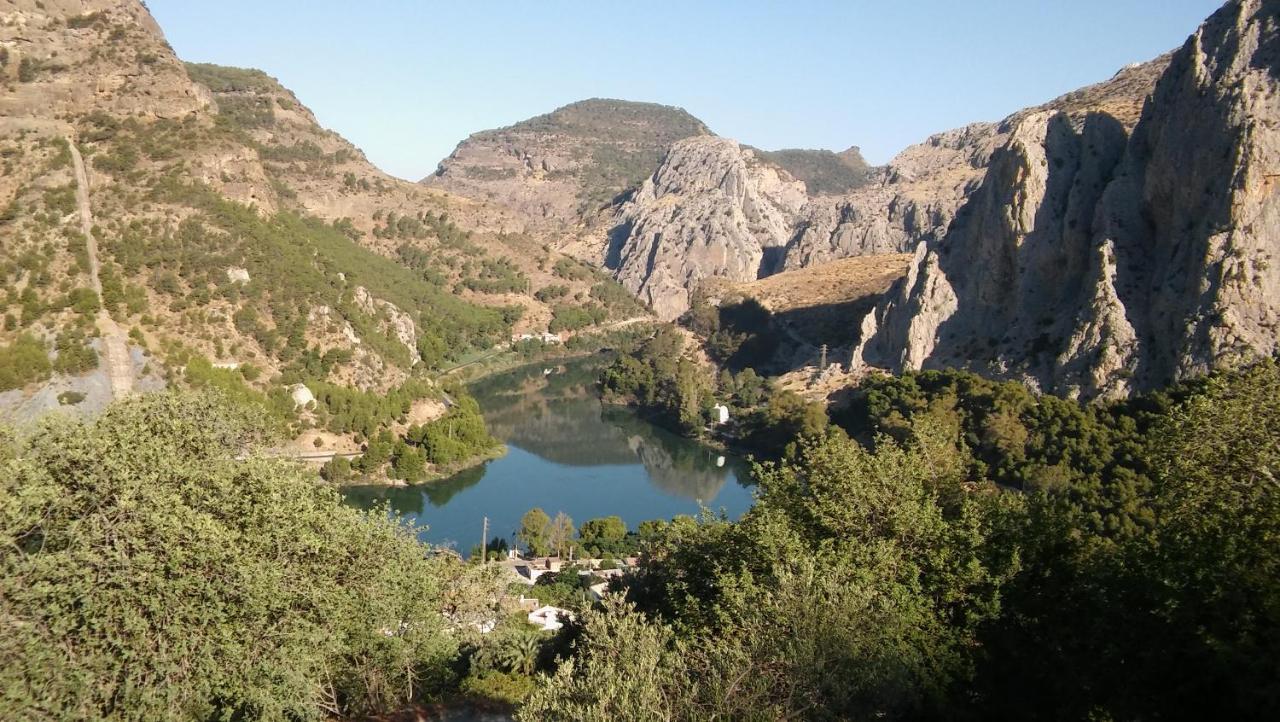 Cortijo Las Palmeras El Chorro Álora Eksteriør billede