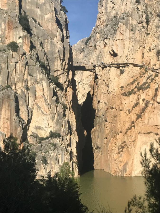 Cortijo Las Palmeras El Chorro Álora Eksteriør billede